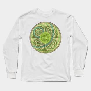 Diatom - Fascinorbis illustris (artwork) Long Sleeve T-Shirt